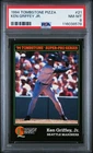 1994 Tombstone Pizza KEN GRIFFEY JR #21 PSA 8 NM-MT