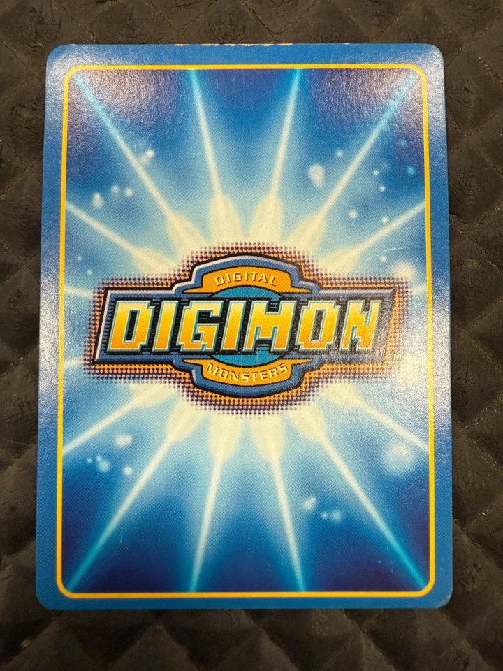 Omnimon OM-01 HOLO FOIL DIGIMON CARD TCG CCG 2000 Bandai - Image 3 of 4