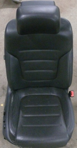 Sitz vorn rechts Leder schwarz Fahrersitz elektrisch VW Touareg II 2 7P