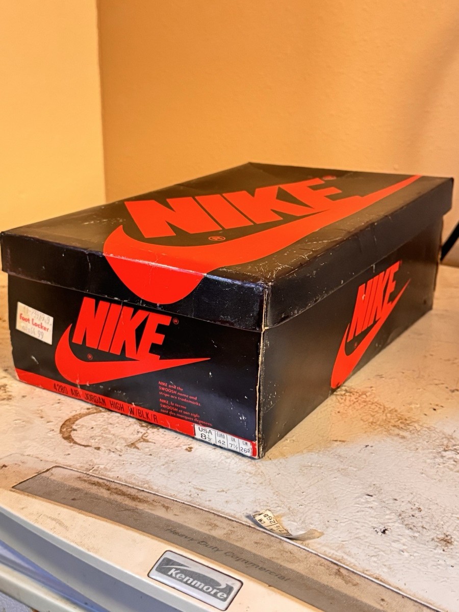 1985 NIKE Air JORDAN 1 Size 8.5 BOX ~ $2500 obo | eBay
