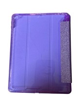 Purple Tablet Case with Tri-Fold Stand Cover