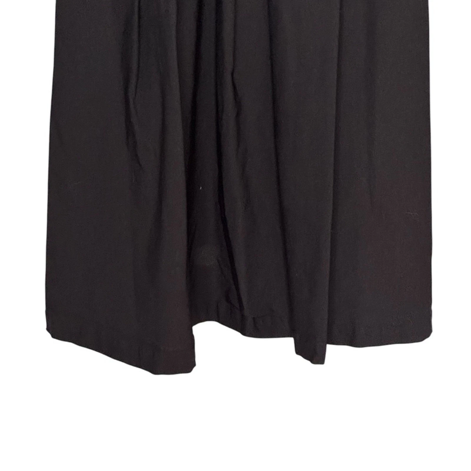 UNDERCOVER Abito svasato ModCloth grande nero rayon nylon span "Sartorial Secret" con cintura aderente