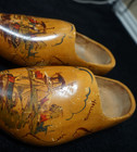 Vintage Wooden Dutch Clogs Holland Hand Painted Windmill fits men size 10.5/11.5 — photo 8