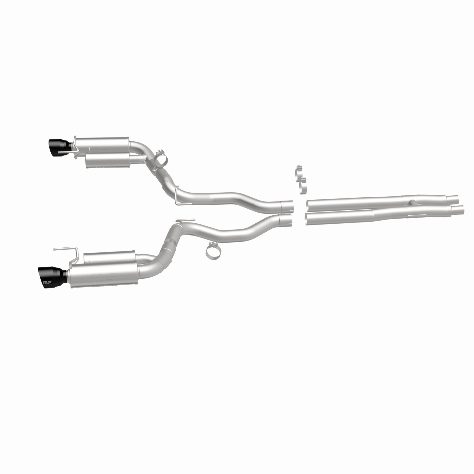 Exhaust System Kit for 2024-2025 Ford Ford GT Premium 5.0L V8 GAS DOHC