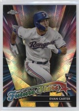 2024 Topps Chrome Logofractor Edition Future Stars Evan Carter #FSLE-7 11qd