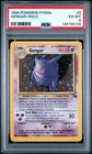 1999 Pokemon Fossil 5 Gengar PSA 6 Holo 146194134