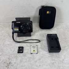  Mint Nikon COOLPIX S3300 Black 16.0MP Digital Camera BUNDLE  TESTED