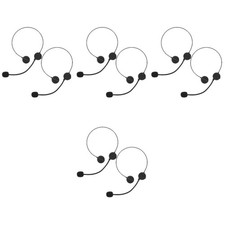 Juego de 4 auriculares de simulación para niños para cosplay karaoke cosas para usar