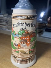 Bricktober Brick House Stein 2025 JC Newman Cigar Pewter Lid Tampa Florida