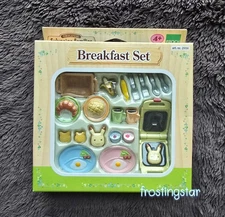 SYLVANIAN FAMILIES JAPAN BREAKFAST SET WAFFLE PASTRY