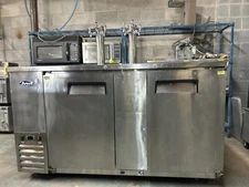 MKC68GR, 68" Direct Draw Beer Dispenser, 3 Keg, 6 Tap - USED