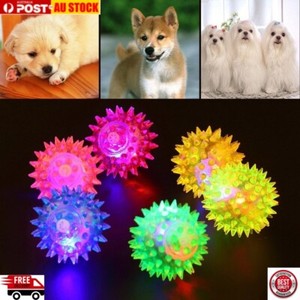 flashing light dog ball
