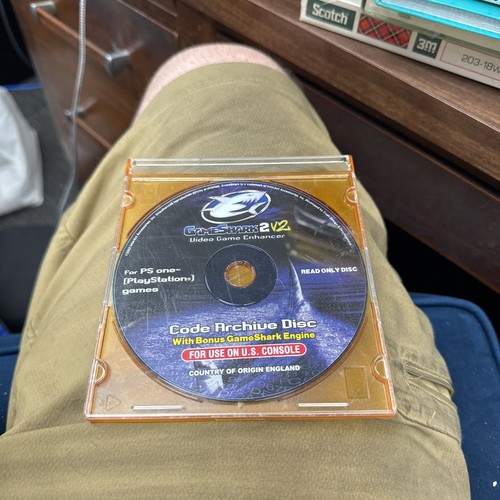 Gameshark 2 V2 Code Archive DISC ONLY Playstation 1 PS One PS1 Cheat ...