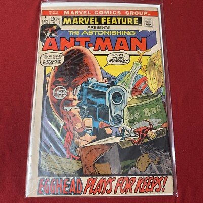 F/VF 1972 Marvel Feature #5 Astonishing ANT-MAN