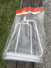 NOS vintage Minoura Rear Split Rack MTB / ATB Mountain MT-3000R White