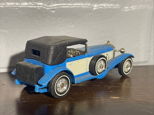 MATCHBOX LESNEY MODELS OF YESTERYEAR Y16B BLUE MERCEDES BENZ w BLUE PANELS - Picture 5 of 12