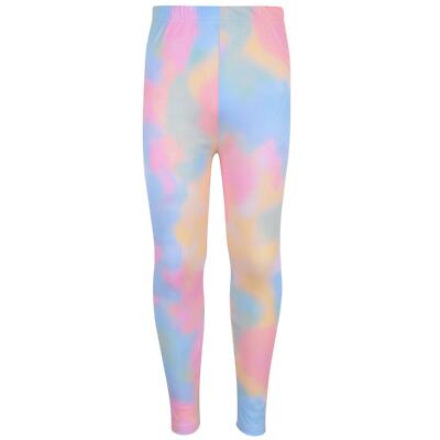 Mädchen Kinder Galaxy Krawatte gefärbte Leggings Freizeit Party Geschenk für Kinder im Alter von 5-13 Jahren