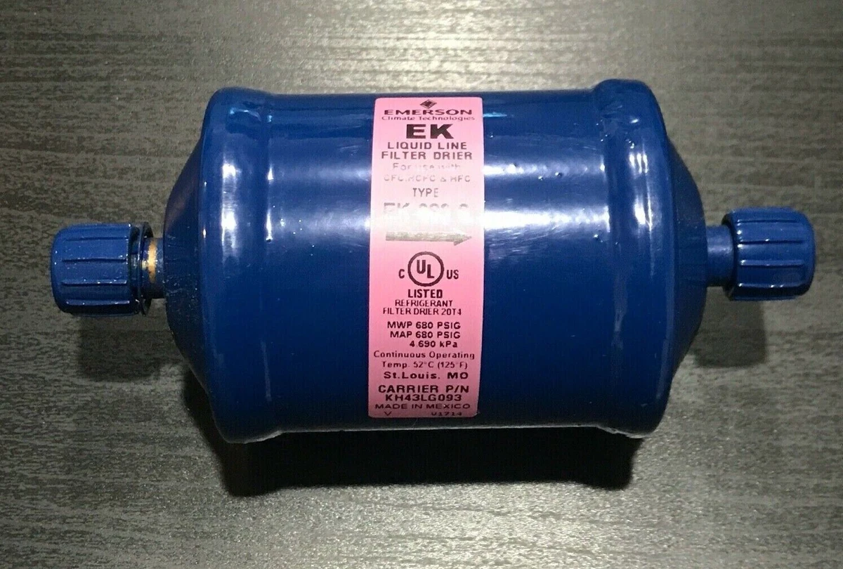 Emerson KH43LG093 Liquid Line Filter -Driers, Inlet/Outlet 3/8 