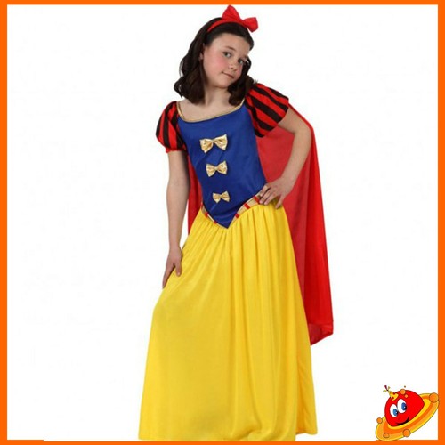 Costume Carnevale Ragazza Bambina Biancaneve | eBay