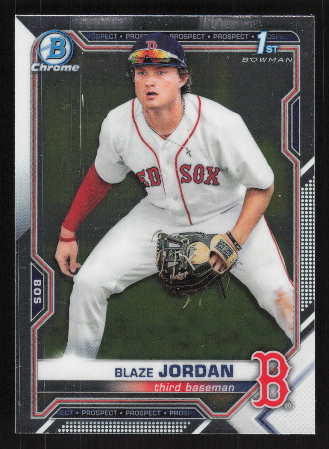 2021 Bowman Chrome #BCP-71 Blaze Jordan RC Rookie Card TCCCX