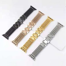 Chain-Link Stainless Steel Band for Apple Watch Ultra 2/Series 9-2/SE 38-49mm