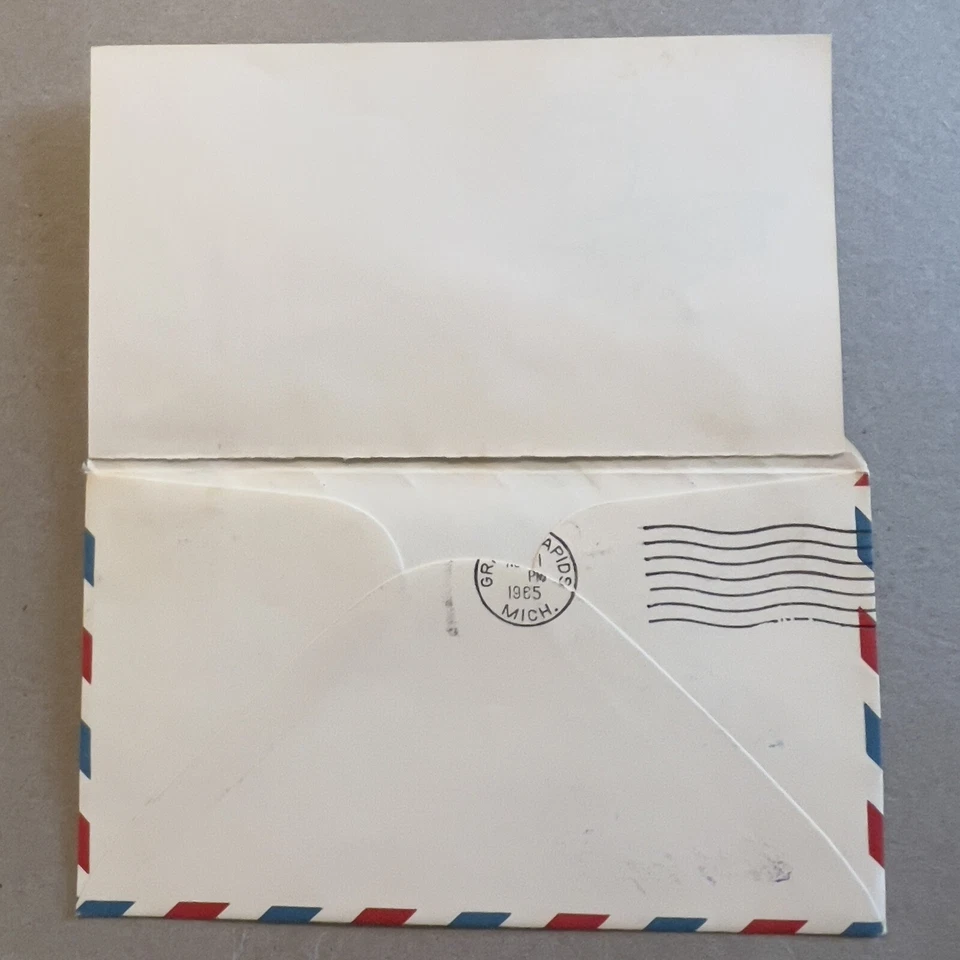 1965 KALAMAZOO MICHIGAN INAUGURATION AM 88 CACHETED COVER SIGNED BY PILOT - Image 3 of 3