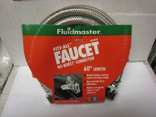 Fluidmaster 4F60CU No-Burst Fits-All Dishwasher Connector 1/2"MIP x 3/8-7/16/1/2