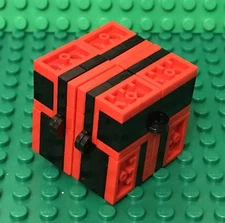 Lego Prebuilt Fidget Infinity Magic Folding Cube / Handheld Packet Size Play Toy