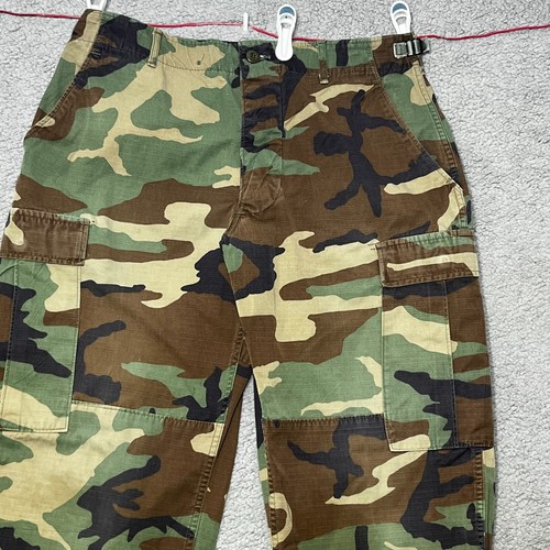 USGI BDU Hot Weather Woodland Camo Combat Trousers Pa… Gem