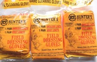 Hs Hunter's Specialties Field Dressing Gloves Deer 3 Packs 6 Pairs Stock 01071 Hs Hunter's Specialties Field Dressing Gloves Deer 3 Packs 6 Pairs Stock 01071