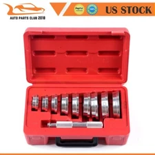 Kit(10) Bearing Race and Seal Install Driver Wheel Axle 9 Discs Collar Axle