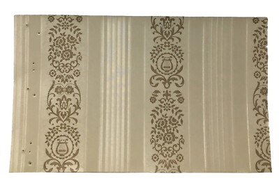 1970s Vintage Wallpaper Sample Mayfair Textured Vinyl Buckingham 528-5033