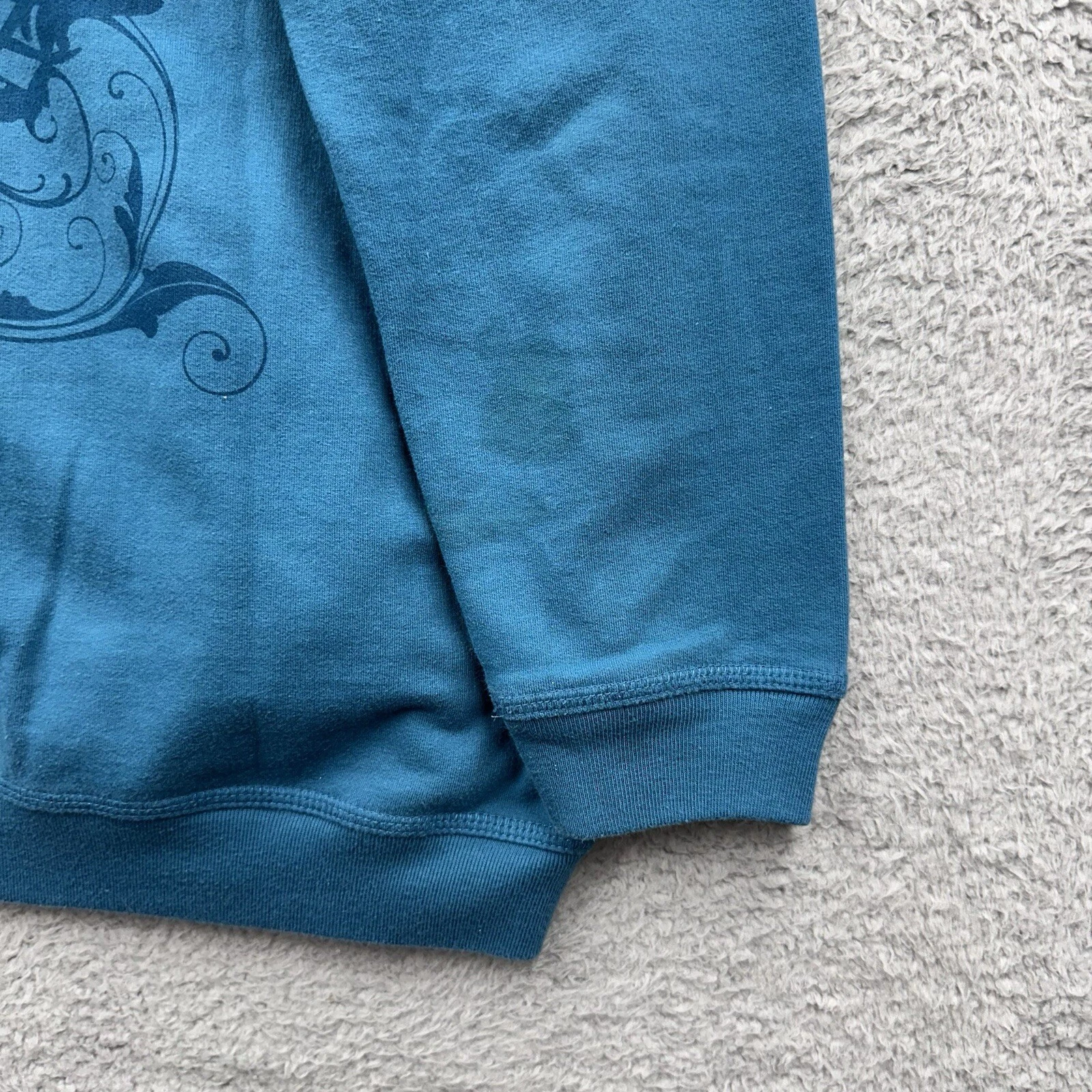 VETEMENTS Felpa con cappuccio Bit Bridle donna 1x nera logo grafica cowgirl rodeo full zip