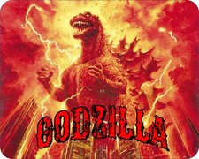Godzilla Mad and Hell Photo art Mousepad Mouse Pad 7 x 9