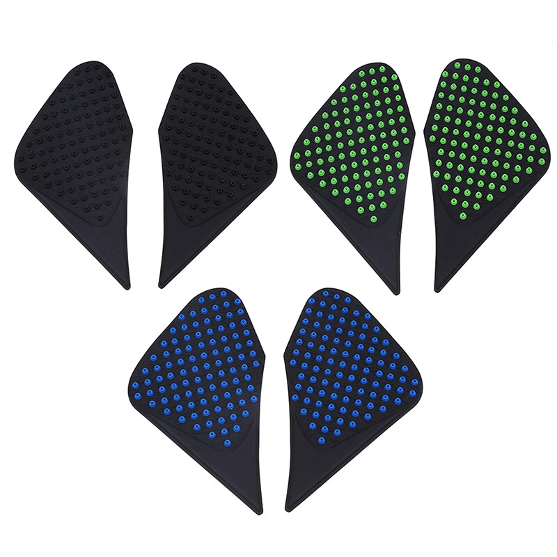 Protetor de almofada lateral tanque gasolina combustível aderência decalque universal para Honda Yamaha Kawasaki - Imagem 2 de 4