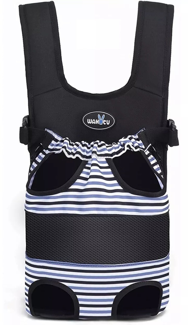 Dog Front Carrier Backpacks for Small Dogs, Legs Out Pet Car