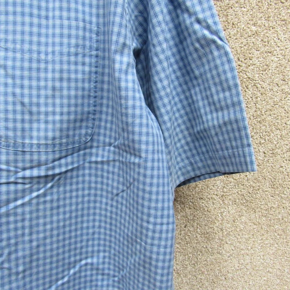 LL BEAN MENS SHORT SLEEVE BUTTONED POLOSHIRT SIZE XL REF (NC02296) - Image 4 of 4