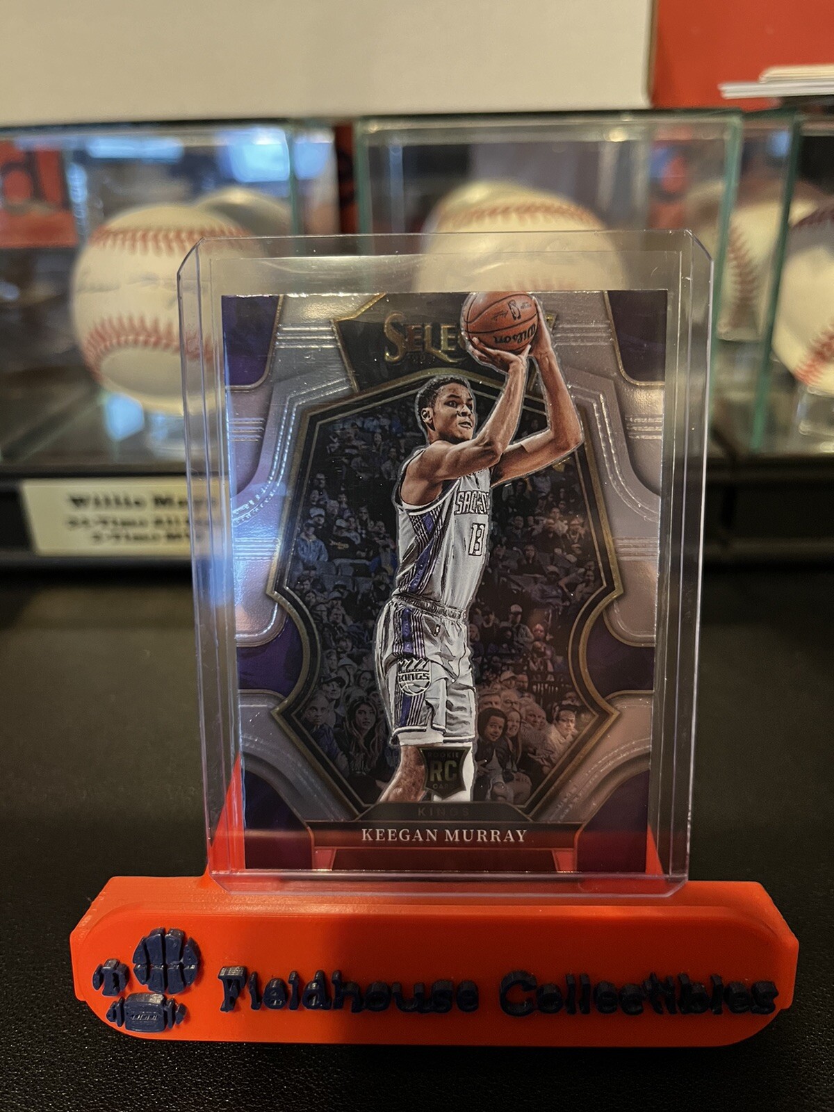 2022 Panini Select Keegan Murray Premier Level Rookie Sacramento Kings #197