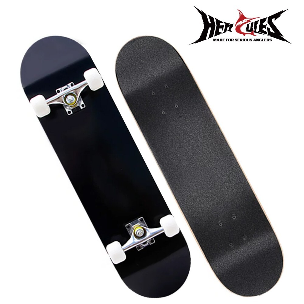 HERCULES Complete Skateboards Double Kick Skate Board