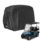 112" 2+2 4 Passenger Golf Cart Cover Zipper Water UV Proof Outdoor For Club Car