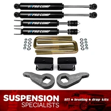 3" Full Lift Kit w/ Pro Comp Shocks For 1999-2007 Chevy Silverado GMC Sierra 4X4
