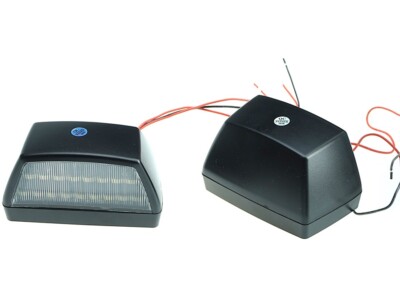 2x LED Kennzeichenbeleuchtung passt für VW T4 T5 T6 LT Pick up Pritsche kaltweiß
