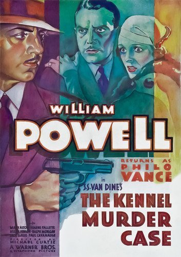 The Kennel Murder Case (DVD) William Powell Mary Astor Eugene Pallette