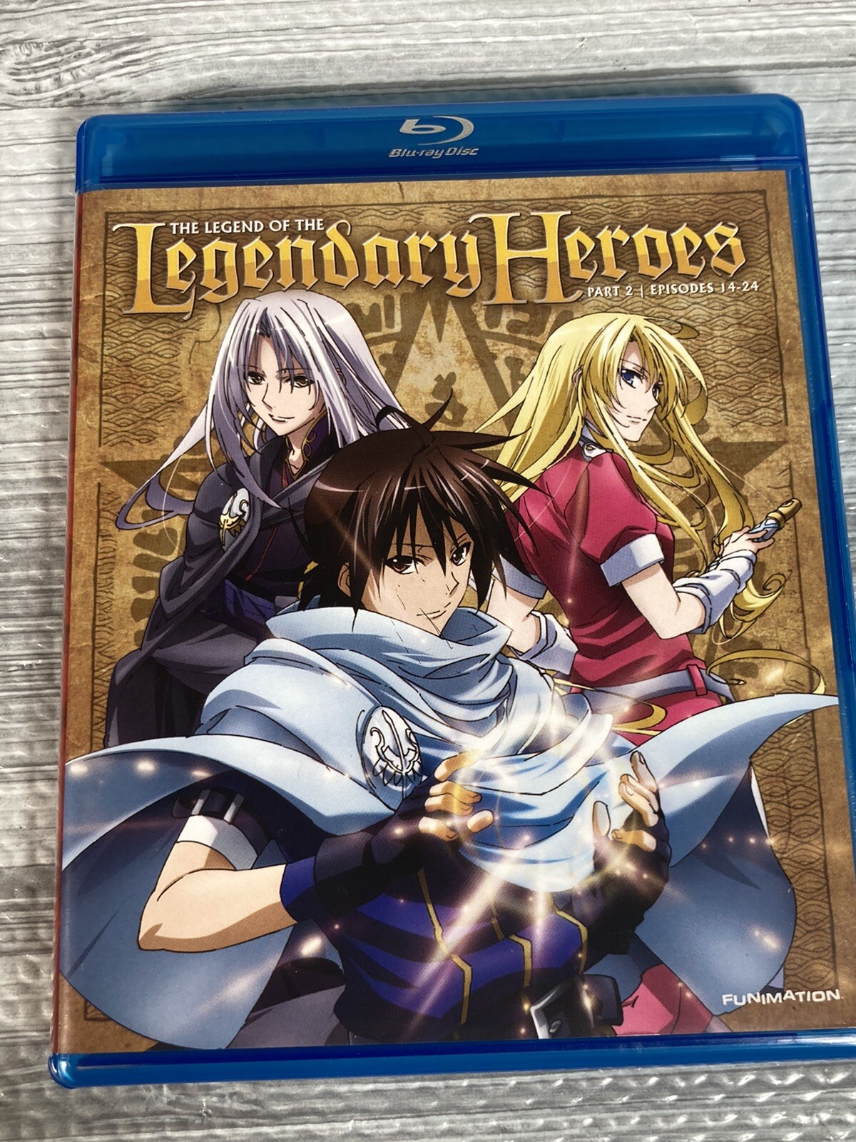 The Legend of the Legendary Heroes: Part 1 (Blu-ray / DVD Combo), Blu-ray,  Very