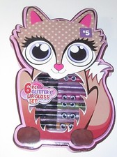 6 Piece Glitter Lip Gloss Set Best Accessory Group