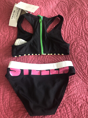 Stella Mccartney Kids Swim Set 3664161184961-Black Girl's Size  6