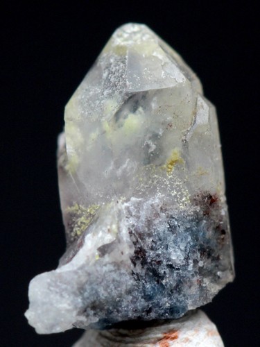 RARE PAPAGOITE QUARTZ Crystal Cluster Mineral Specimen MESINA MINE SOUTH AFRICA - Picture 3 of 4