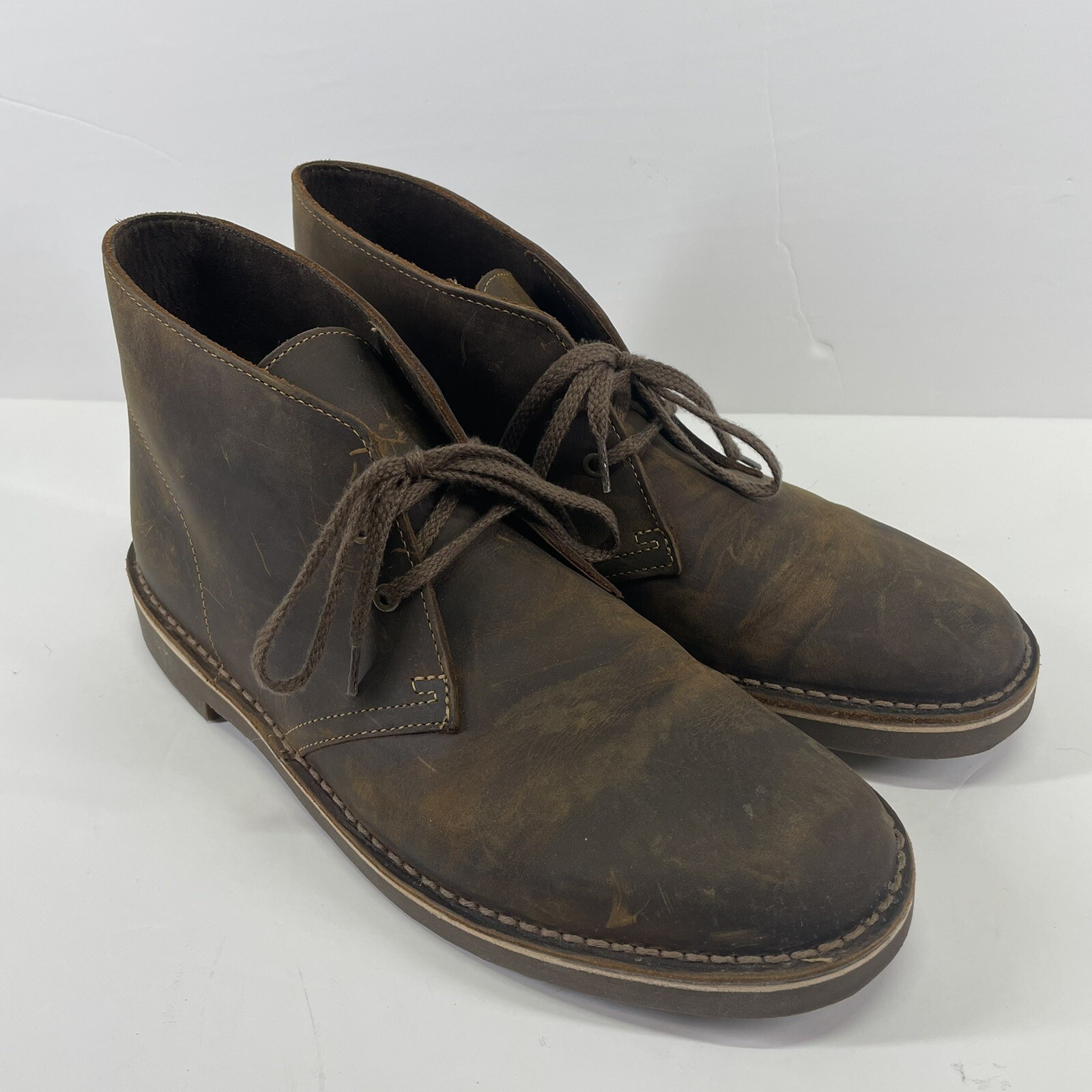 Clarks Boot Mens Bushacre 2 Casual Chukka Beeswax Bro… Gem