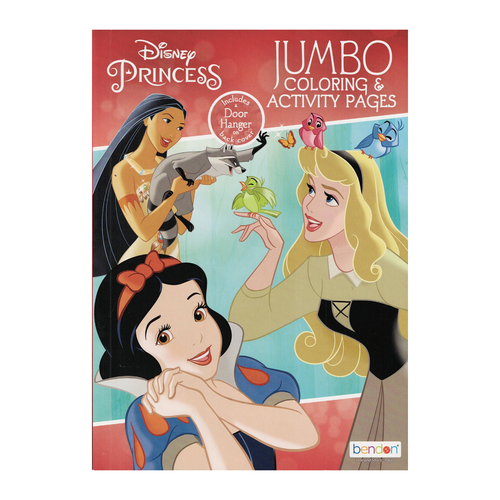 Disney Princess Jumbo Coloring & Activity Kids Book - 80 pages | eBay