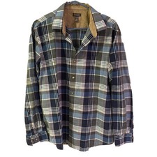 Van Heusen Mens Size XL Shirt Button Up Blue White
